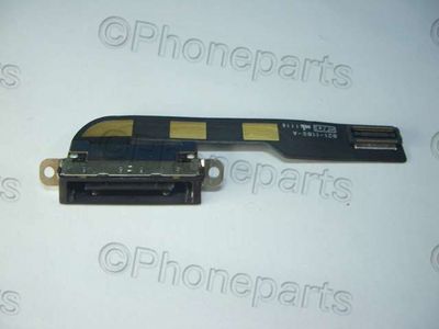 Flex Conector Carga Apple IPAD2 Negro