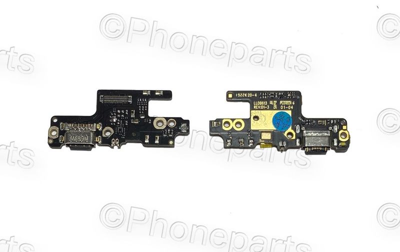 Placa con Conector Carga TipoC y Micro Xiaomi RedMi Note7