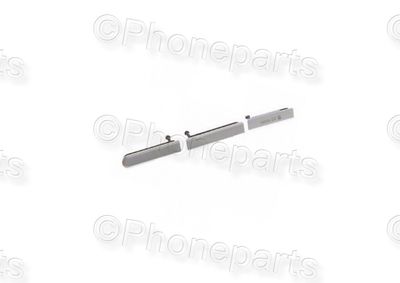 Juego de Tapa Sony Xperia Z1c Compact D5503 M51w Blanca (Carga, SIM y Tarjeta Me