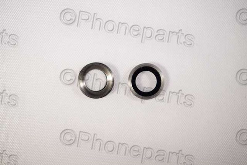 Embellecedor con Lente Cámara Apple iPhone 6S Blanco Plata