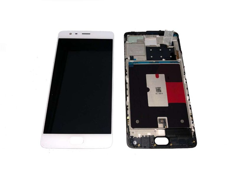 Pantalla Completa OnePlus 3T con Marco Blanco