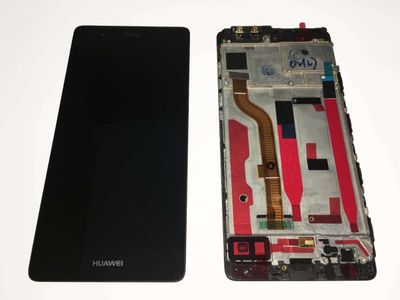 Pantalla Completa Huawei P9 Negro con Marco
