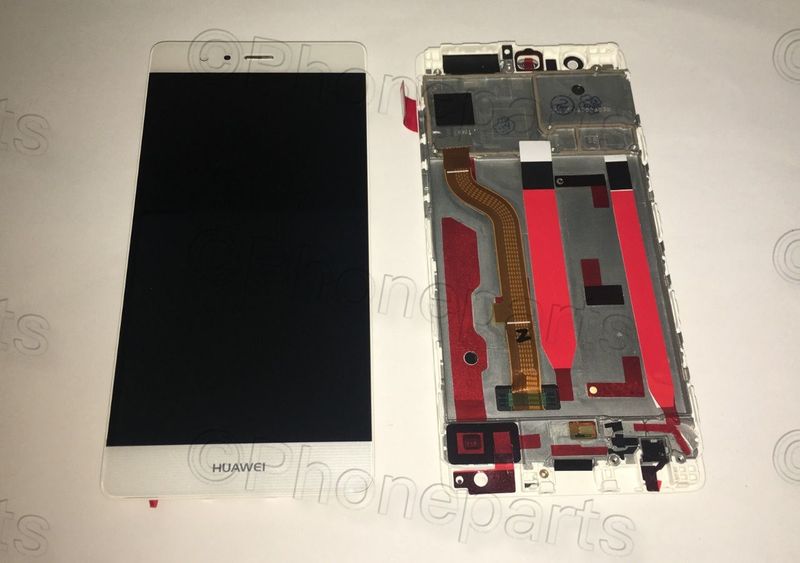 Pantalla Completa Huawei P9 Blanco con Marco (RKF)