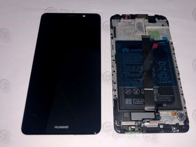 Pantalla Completa + Batería Huawei Mate9 Negro con Marco
