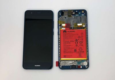 Pantalla Completa + Batería Huawei P10 Lite Azul con Marco