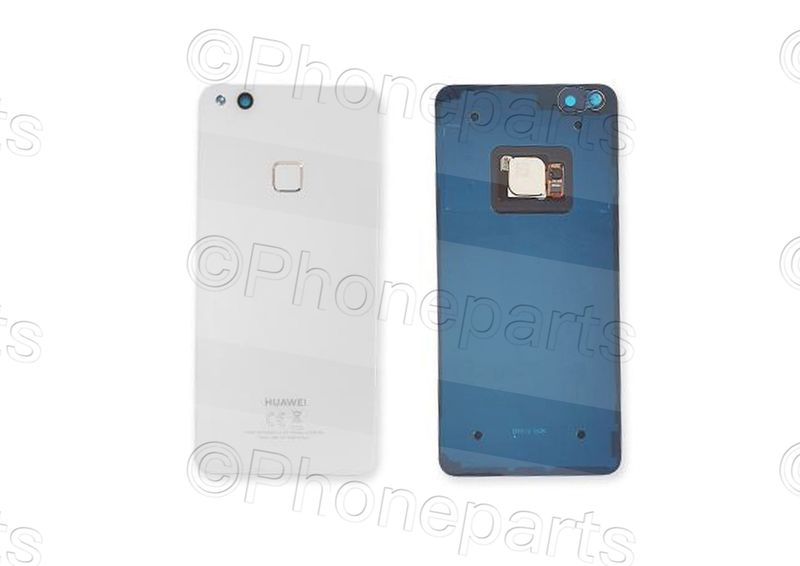 Tapa Batería Huawei con Lente de Cámara y Sensor Huella Huawei P10 Lite Blanco