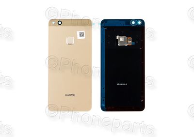 Tapa Batería Huawei P10 Lite con Lente de Cámara y Sensor Huella Dorado