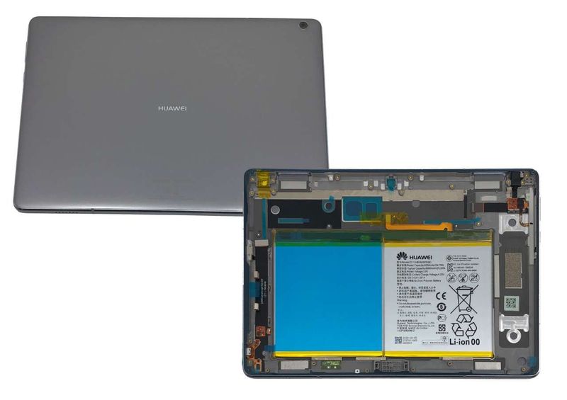 Carcasa Trasera Tapa Batería + Batería Huawei MediaPad M3 Lite 10” Gris (BAH-L09) Gris
