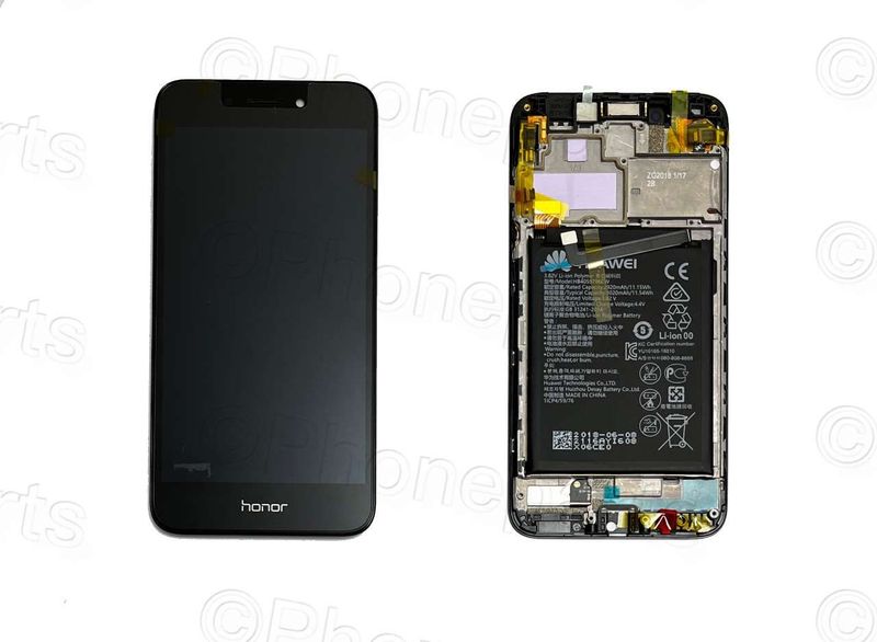 Pantalla Completa + Batería Huawei Honor 6A Negro