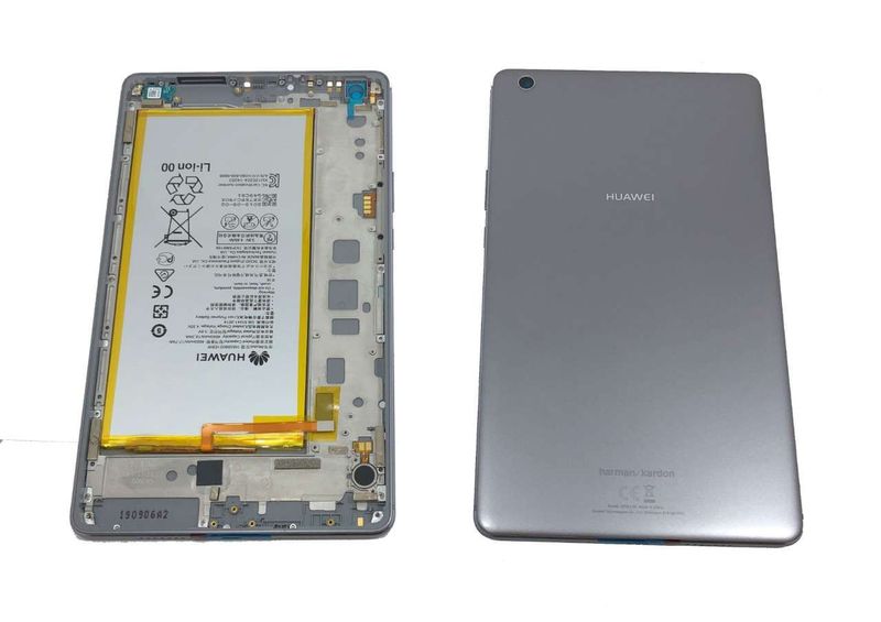 Carcasa Trasera Tapa Batería + Batería Huawei MediaPad M3 Lite 8” (CPN-L09) Gris Espacial