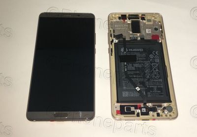 Pantalla Completa Huawei Mate10 Dorado (Marrón) con Marco