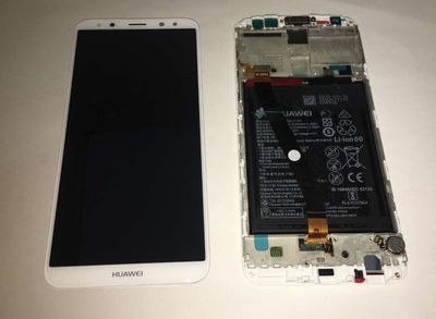 Pantalla Completa + Batería Huawei Mate10 Lite Blanco con Marco
