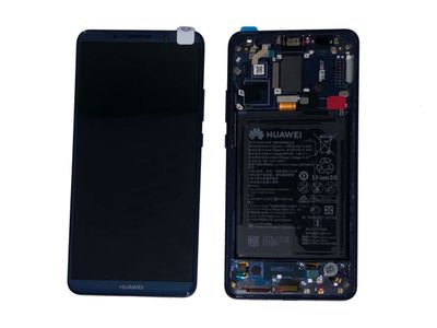 Pantalla Completa + Batería Huawei Mate10 PRO Azul con Marco