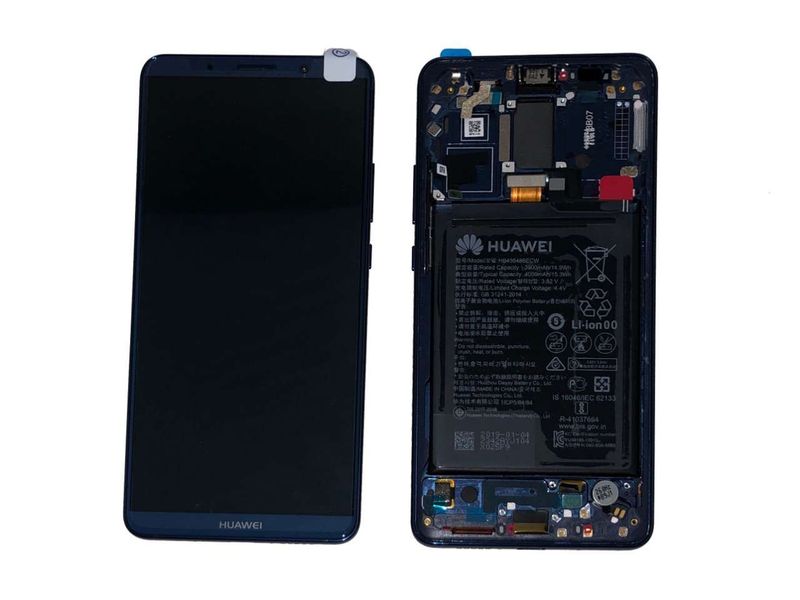 Pantalla Completa + Batería Huawei Mate10 PRO Azul con Marco