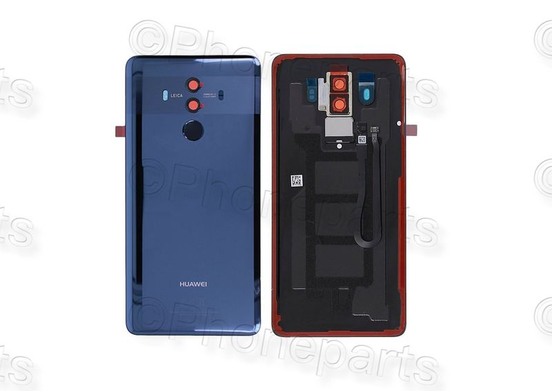 Tapa Batería Huawei Mate10 PRO con Lente de Cámara y Flex Huella Azul