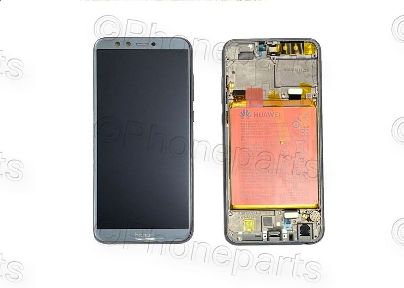 Pantalla Completa + Batería Honor9 Lite Gris con Marco