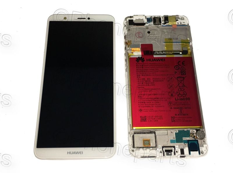 Pantalla Completa + Batería Huawei PSmart Blanco con Marco
