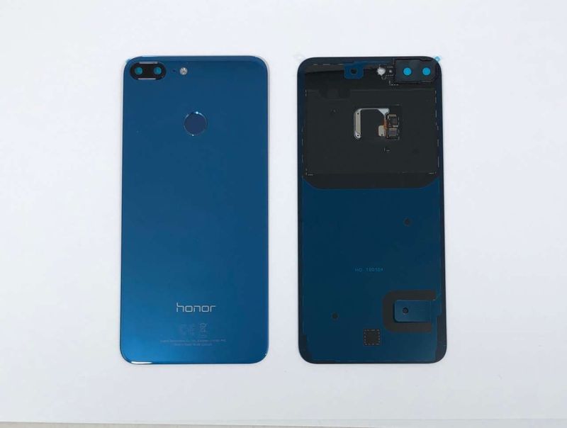 Tapa Batería con Lente de Cámara y Flex Huella Huawei Honor9 Lite LLD-L31A Azul