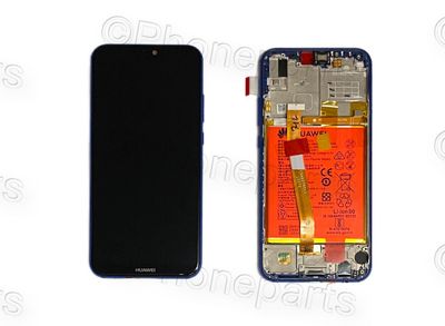 Pantalla Completa + Batería Huawei P20 Lite Azul con Marco