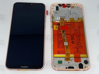 Pantalla Completa + Batería Huawei P20 Lite Rosa con Marco