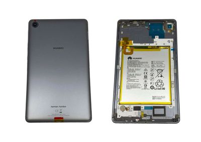 Carcasa Trasera Tapa Batería + Batería Huawei MediaPad M5 8.4 LTE (Harman / Kardon) (SHT-AL09) Gris Oscuro