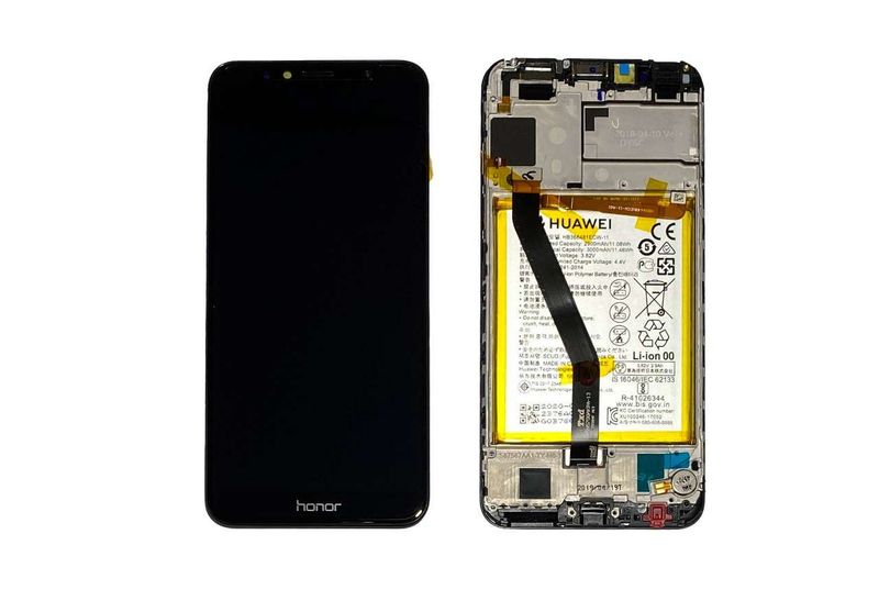 Pantalla Completa + Batería Huawei Honor 7A Negro