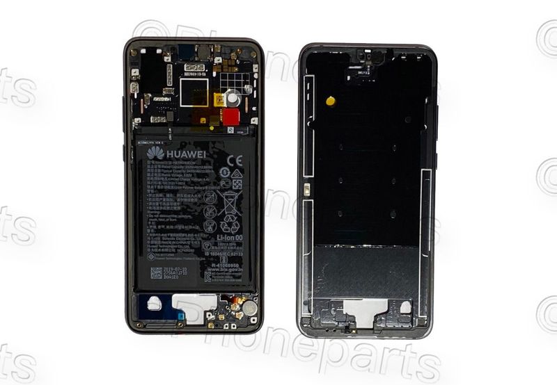 Marco Chasis + Batería Huawei P20 Negro