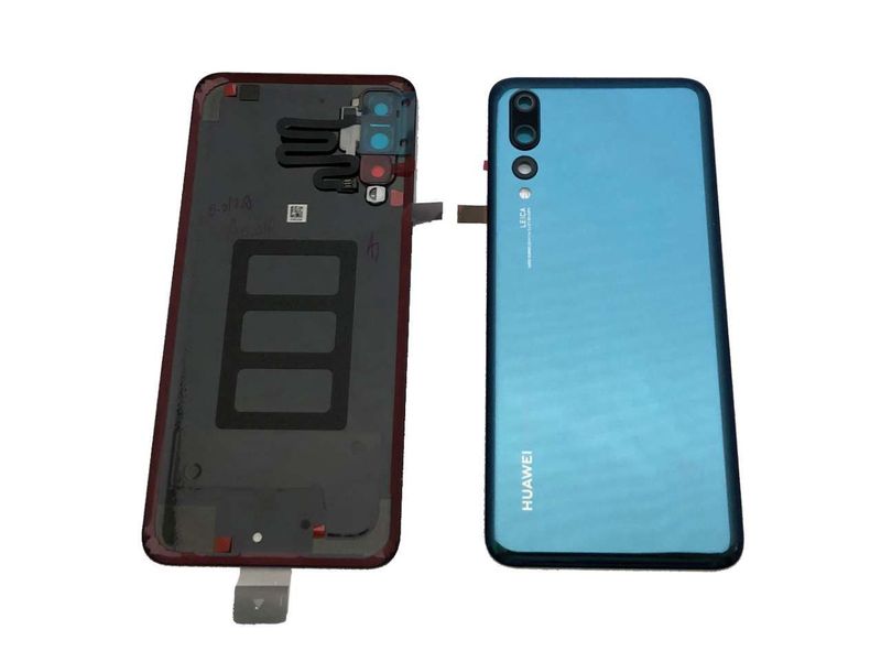 Tapa Bateria Original Huawei P20 PRO con Lente de Cámara y Flash Azul