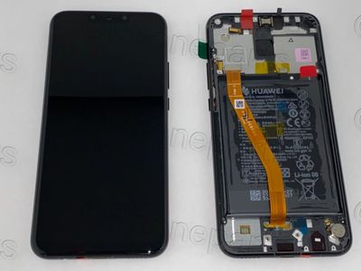 Pantalla Completa Huawei Mate20 Lite Negro con Marco