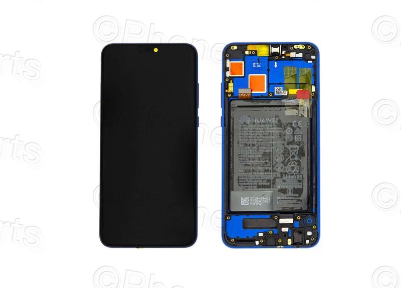 Pantalla Completa + Batería Honor 8X Azul con Marco