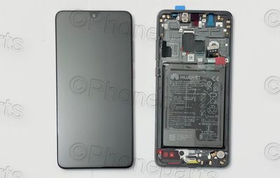 Pantalla Completa + Batería Huawei Mate20 Negro con Marco