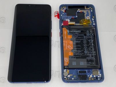 Pantalla Completa + Batería Huawei Mate20 PRO Azul con Marco
