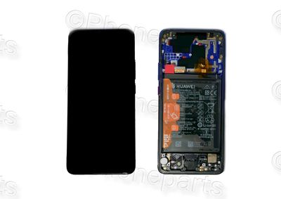 Pantalla Completa Huawei Mate20 Pro Twilight con Bateria y Marco