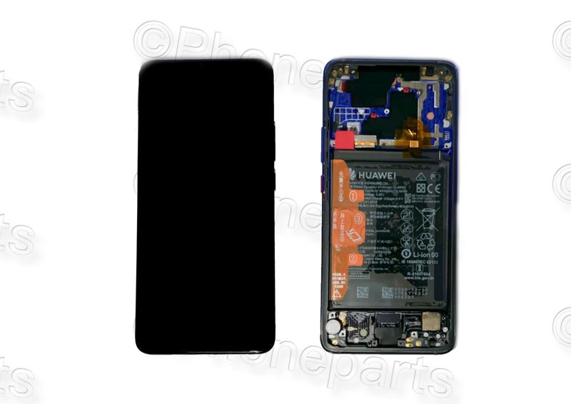 Pantalla Completa Huawei Mate20 Pro Twilight con Bateria y Marco