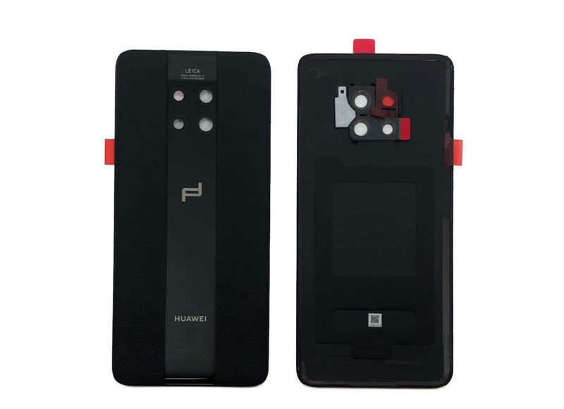 Carcasa Trasera Tapa Batería Huawei Mate20 PRO Negron con Lente de Cámara Porche Design