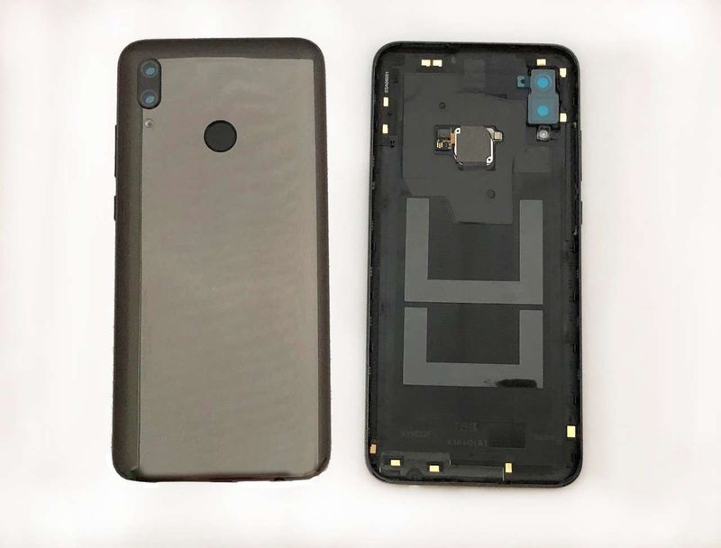 Carcasa Trasera Tapa Bateria Huawei PSmart 2019 POT-LX1Negro con Sensor Huella