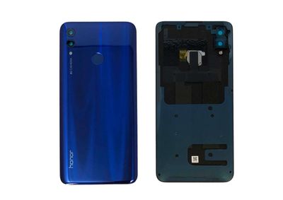 Tapa Batería Huawei Honor10 Lite con Flex Huella, Lente de Cámara y Flash Azul