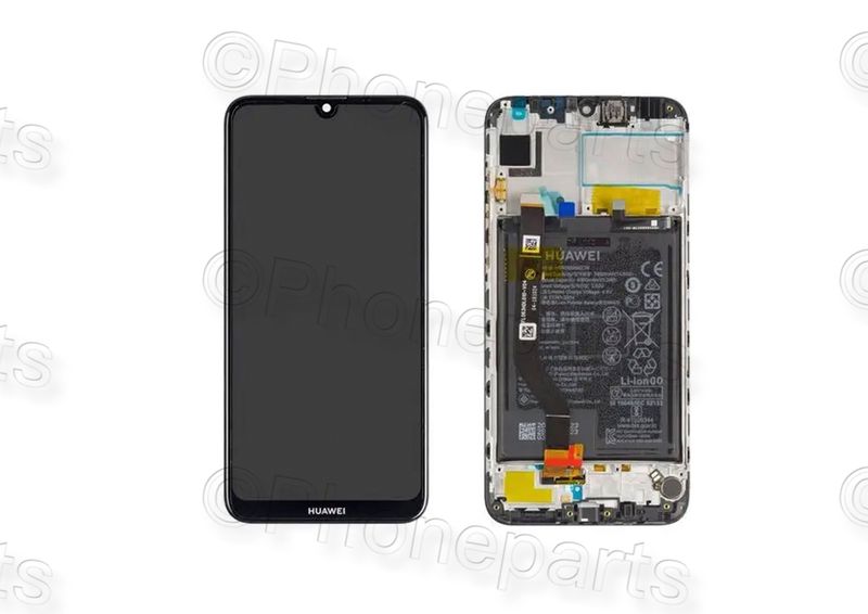 Pantalla Completa + Batería Huawei Y7 2019 con Marco Negro