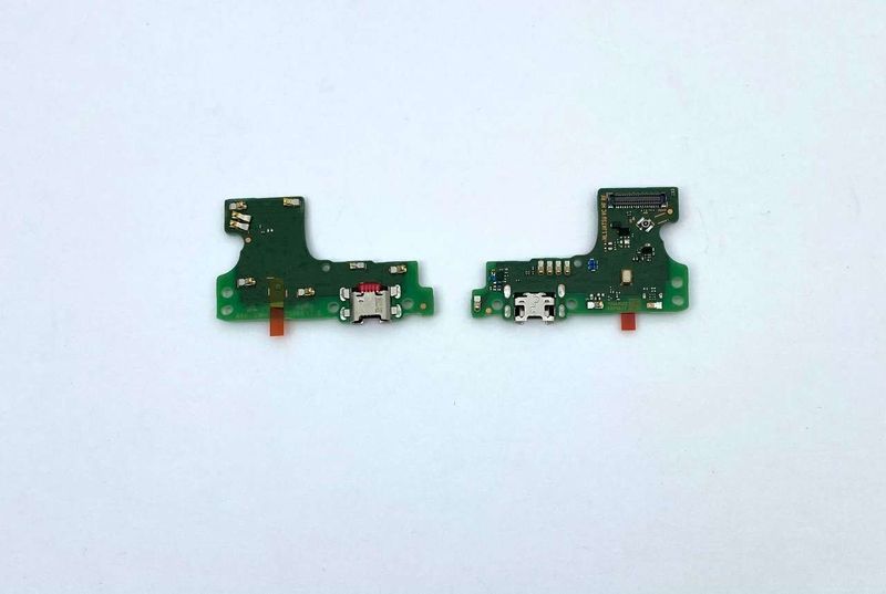 Placa Conector Carga Micro USB + Micro Huawei Y6 2019