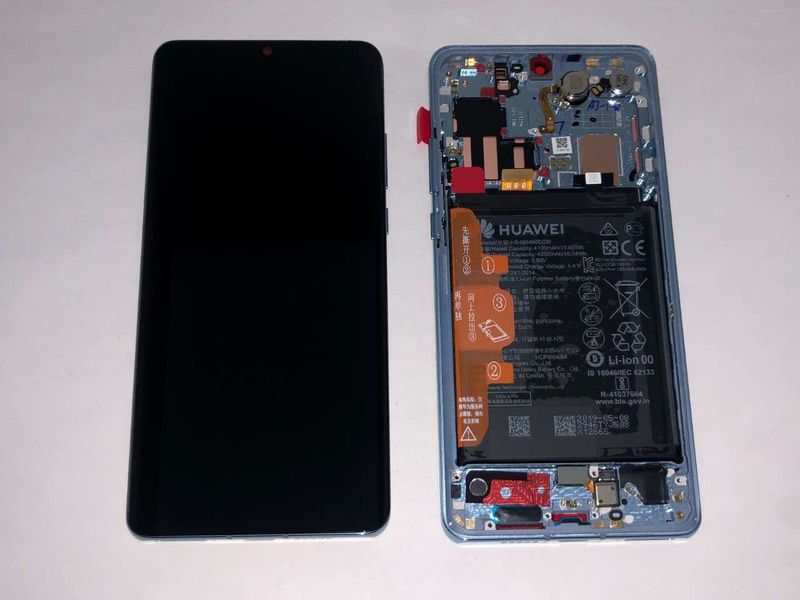 Pantalla Completa + Batería Huawei P30 PRO Breathing Crystal con Marco