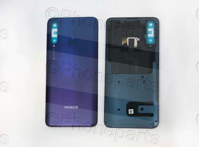 Tapa Batería Huawei Honor20 Lite con Flex Huella y Flash Azul/Lila