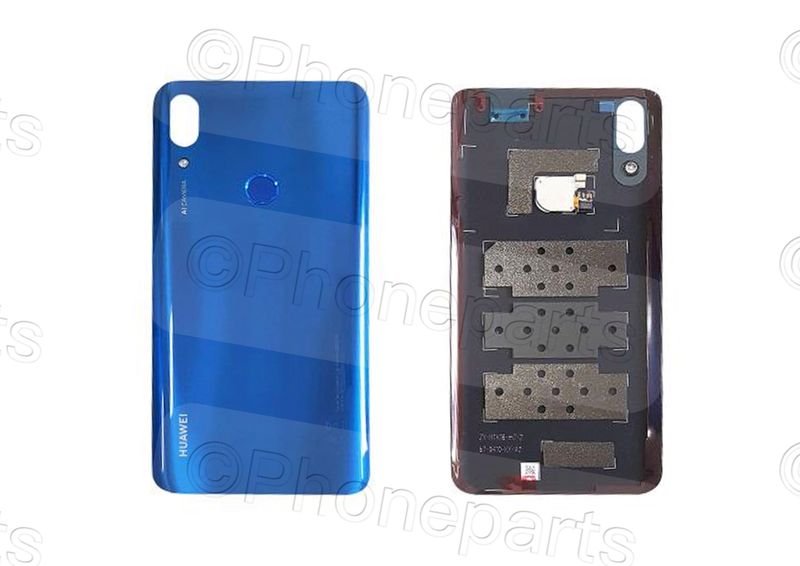 Carcasa Trasera Tapa Bateria con Flex Huella Huawei PSmart Z STK-L21 Azul