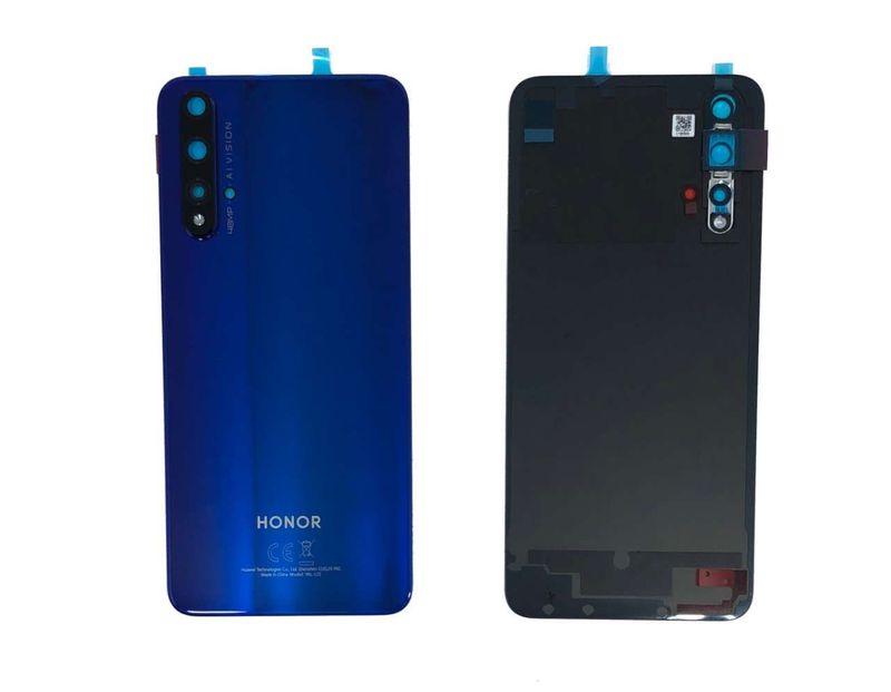 Tapa Batería con Lente de Cámara Huawei Honor20 YAL-L21A Azul
