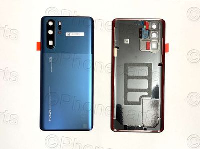 Carcasa Trasera Tapa Batería con Lente de Cámara y Flash Huawei P30 PRO VOG-L09 VOG-L29 Azul (Mystic Blue)