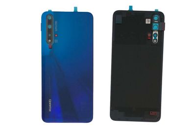 Tapa Batería Original Huawei Nova 5T Azul con Lente de Cámara