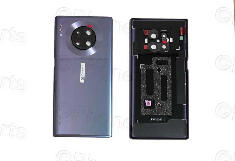 Tapa Batería Original con Lente de Cámara Huawei Mate30 PRO Plata