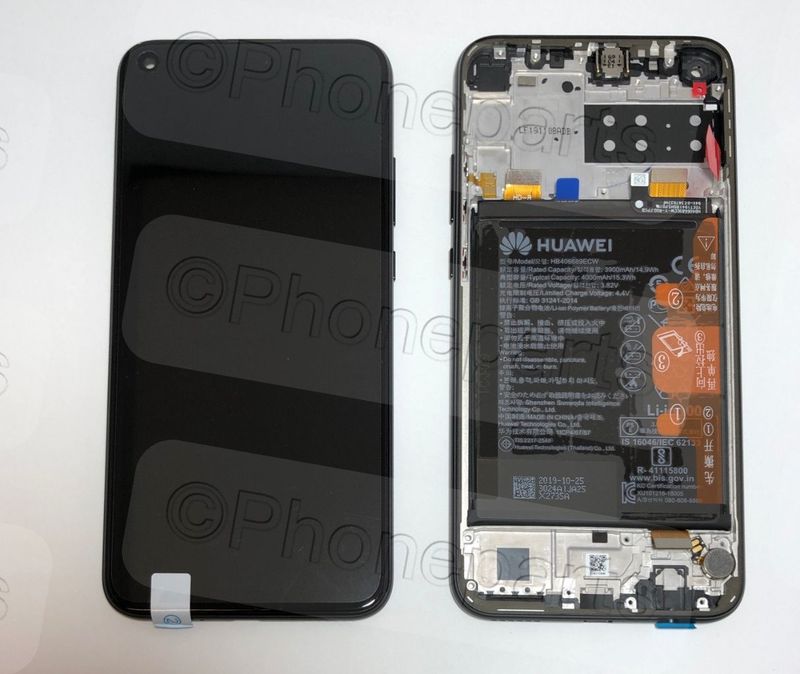 Pantalla Completa + Batería Huawei P40 Lite E Negro