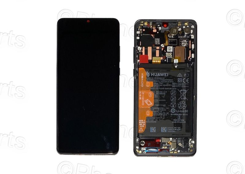 Pantalla SERVICE PACK con Batería Huawei P30 PRO Standard B Negro
