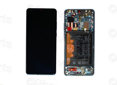 Pantalla SERVICE PACK con Batería Huawei P30 PRO Standard B Azul Aurora