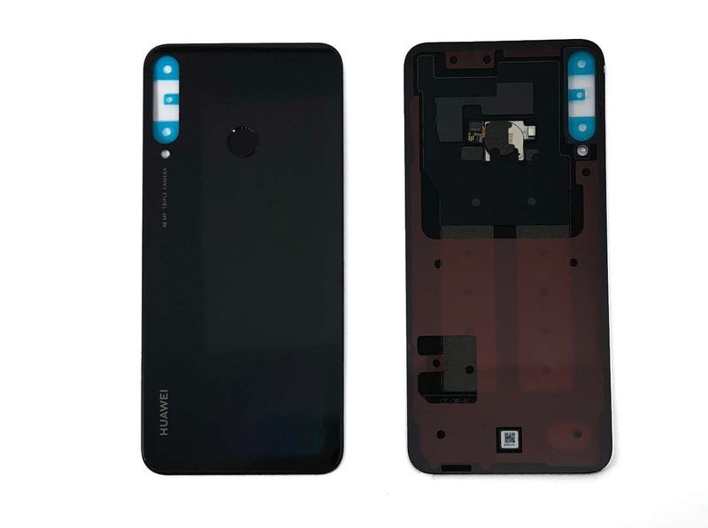 Tapa Batería con Flex Huella Huawei P40 Lite E ART-L28 ART-L29 Negro